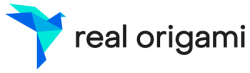 Logo Real Origami Preta