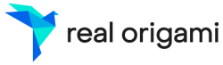 Logo Real Origami Preta
